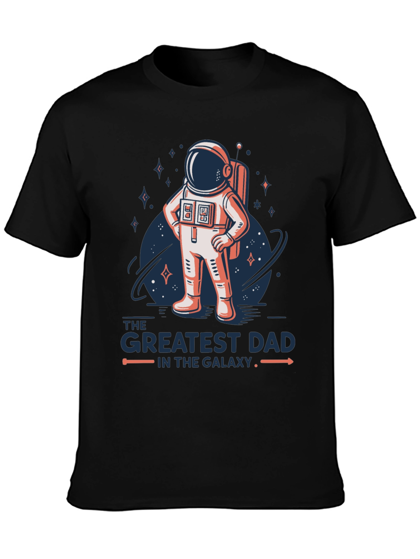Greatest Dad Galaxy Astronaut T-Shirt