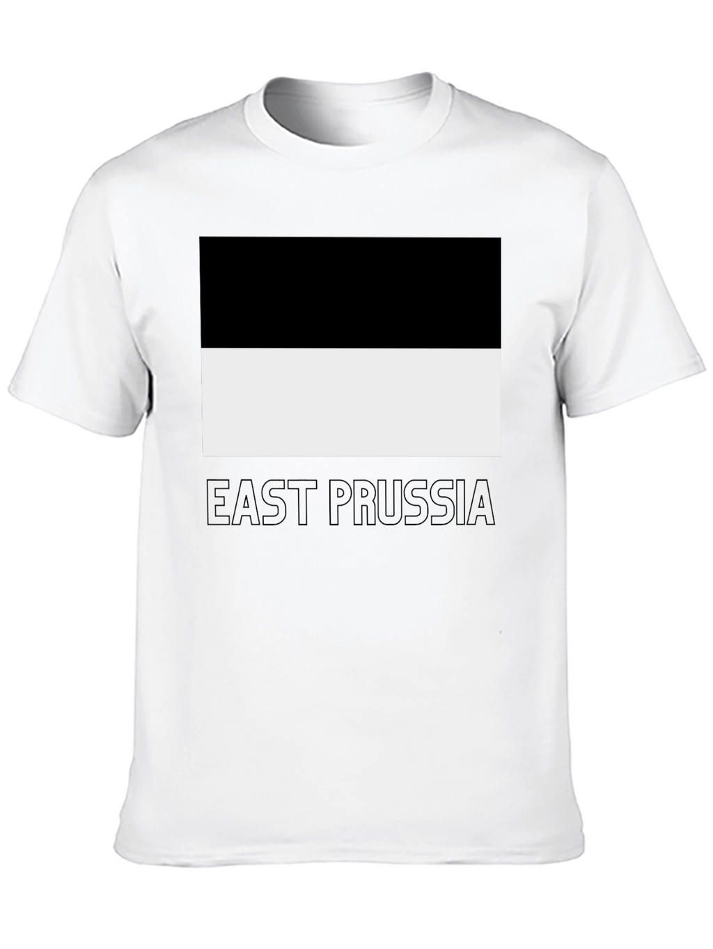 East Prussia Flag Graphic Tee - Classic Design