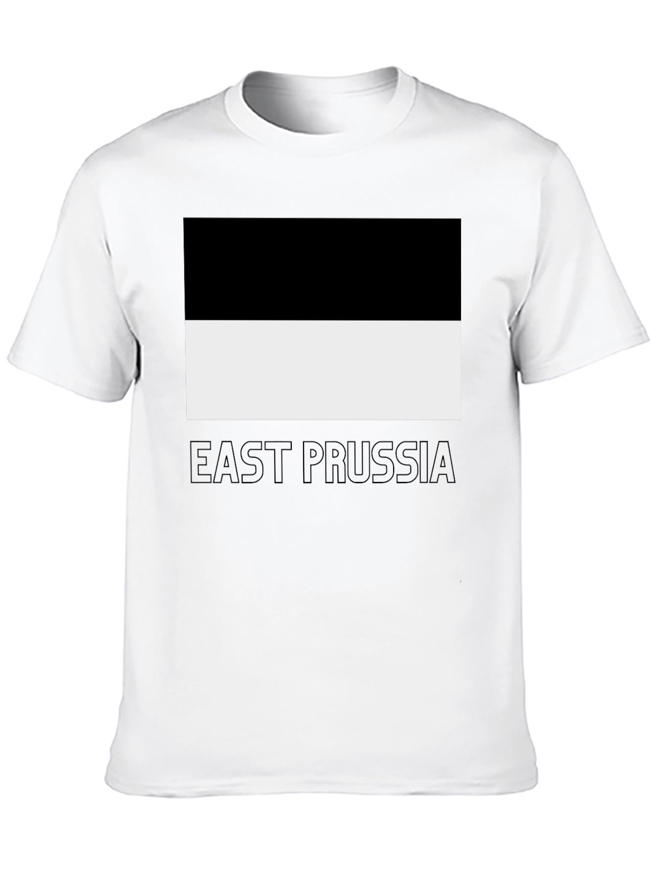 East Prussia Flag Graphic Tee - Classic Design