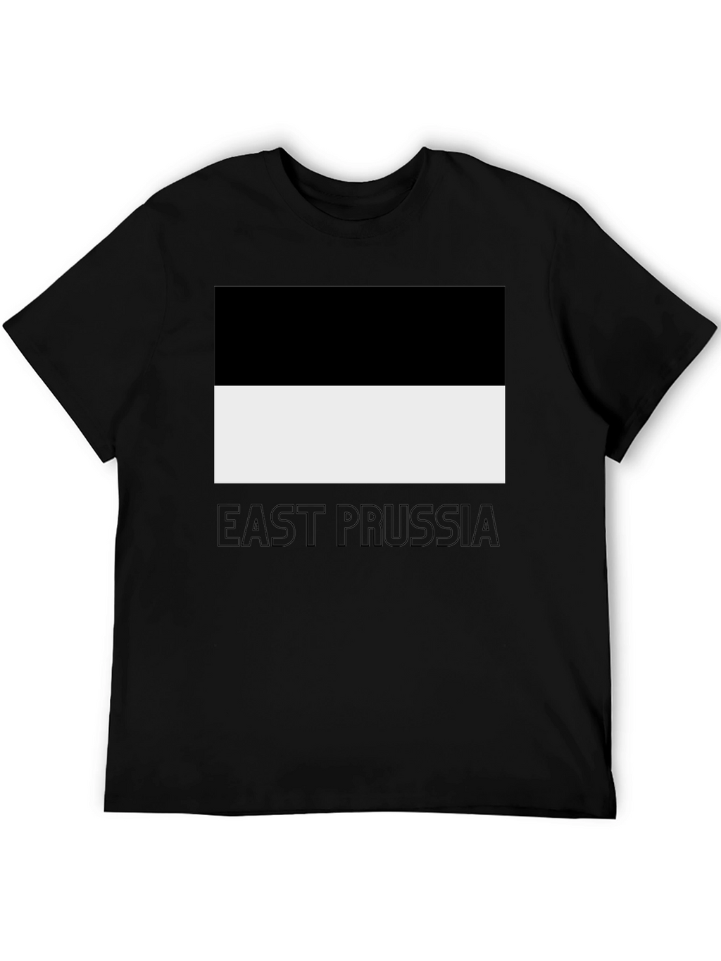 East Prussia Flag Graphic Tee - Classic Design