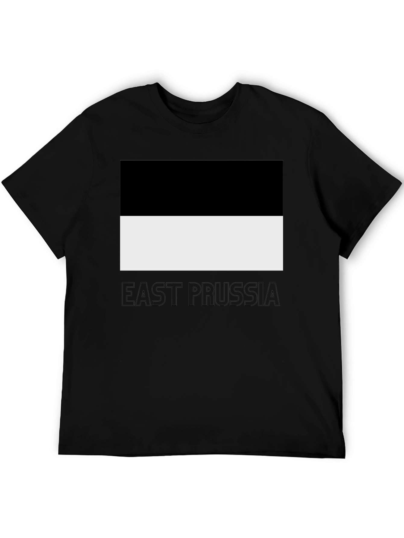 East Prussia Flag Graphic Tee - Classic Design