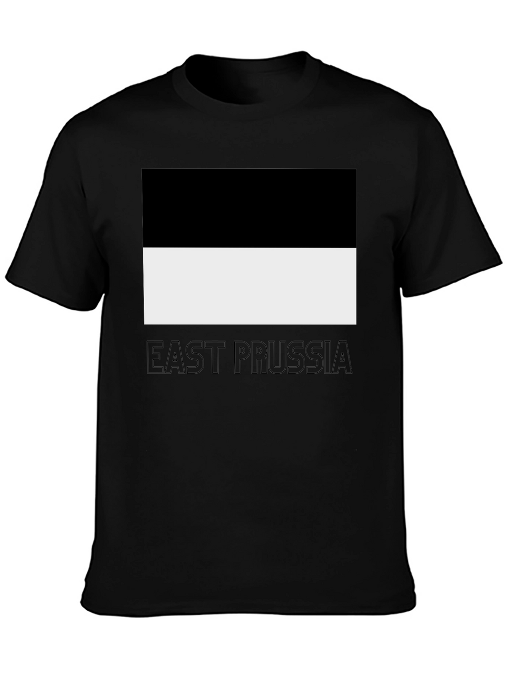 East Prussia Flag Graphic Tee - Classic Design