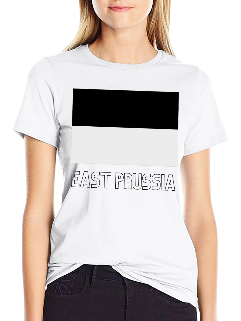 East Prussia Flag Graphic Tee - Classic Design