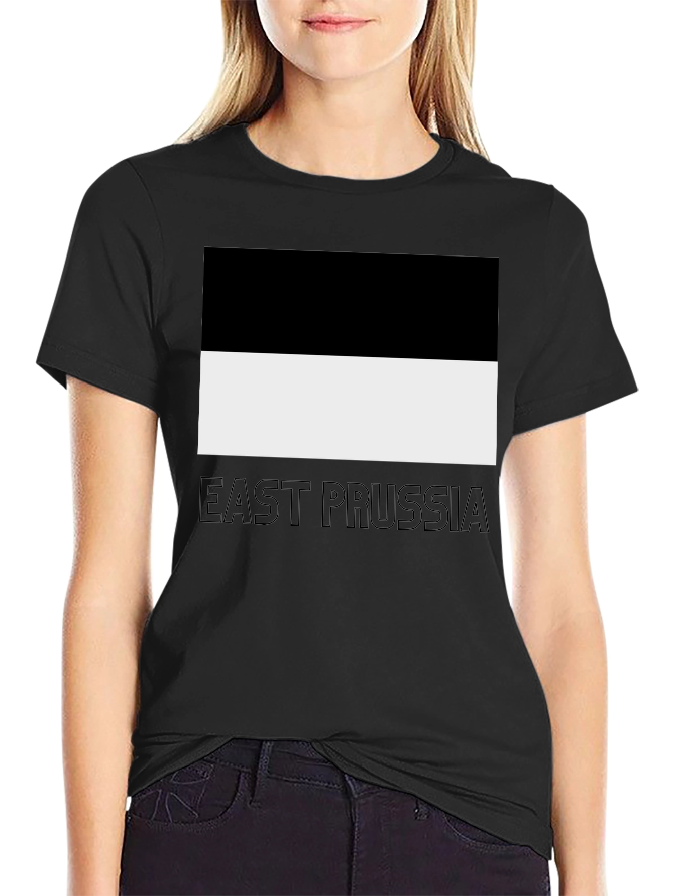 East Prussia Flag Graphic Tee - Classic Design