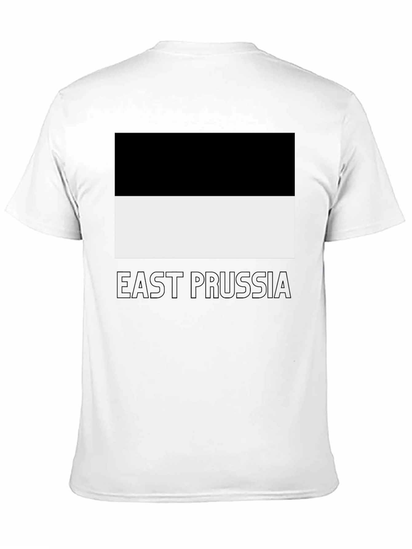 East Prussia Flag Graphic Tee - Classic Design