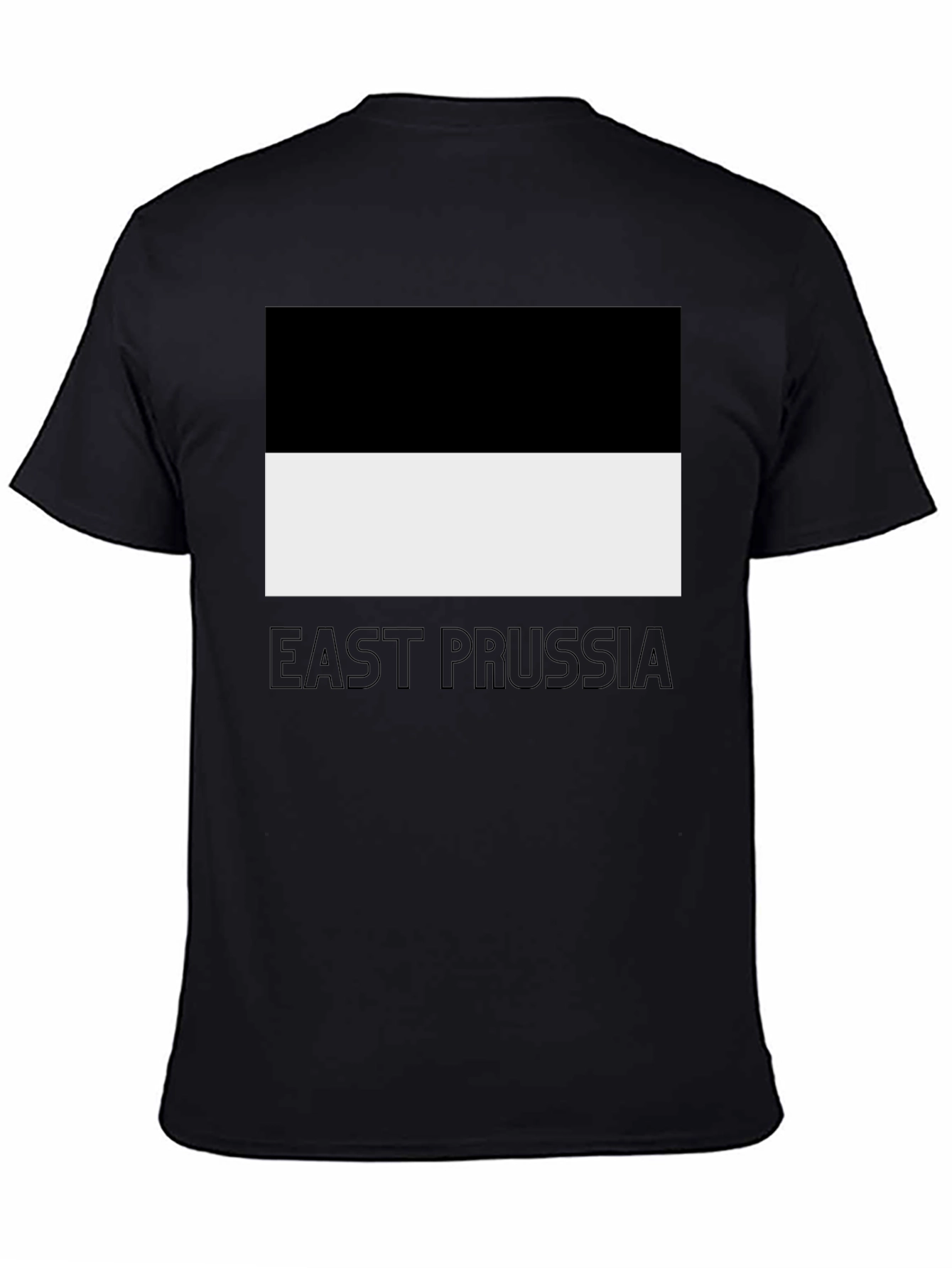 East Prussia Flag Graphic Tee - Classic Design