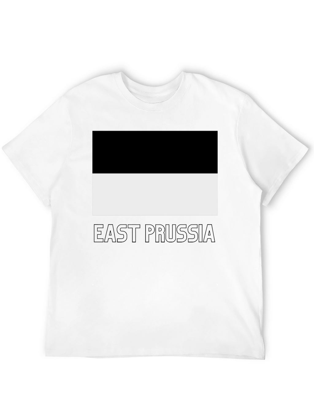 East Prussia Flag Graphic Tee - Classic Design