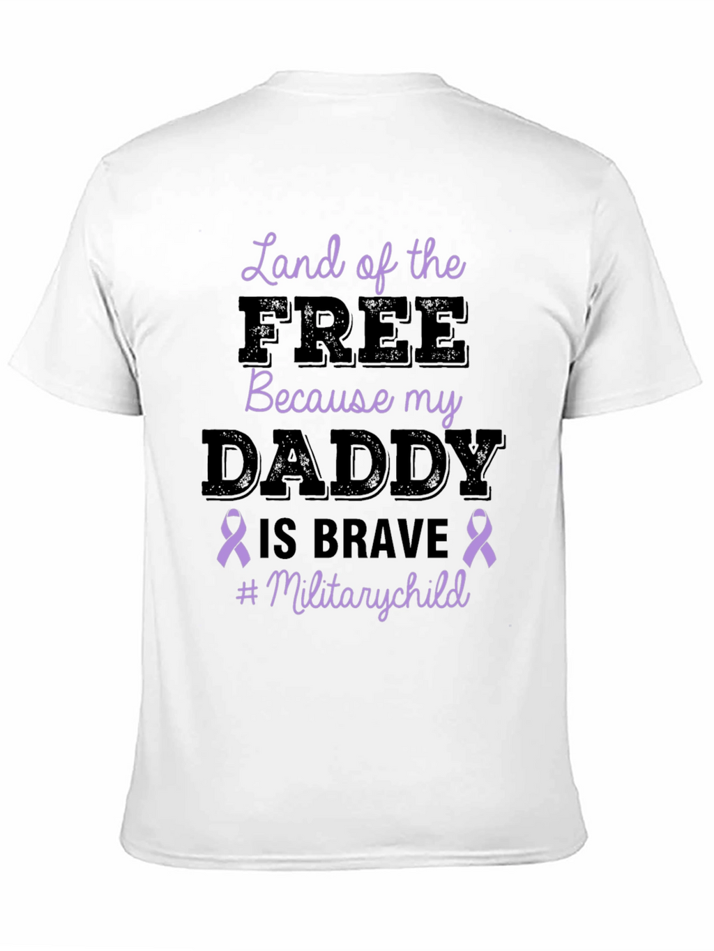 Land of the Free Military Child T-Shirt