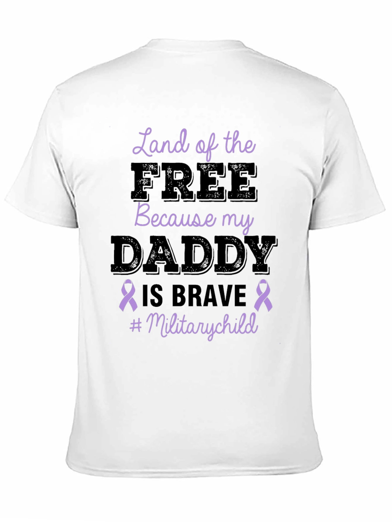 Land of the Free Military Child T-Shirt