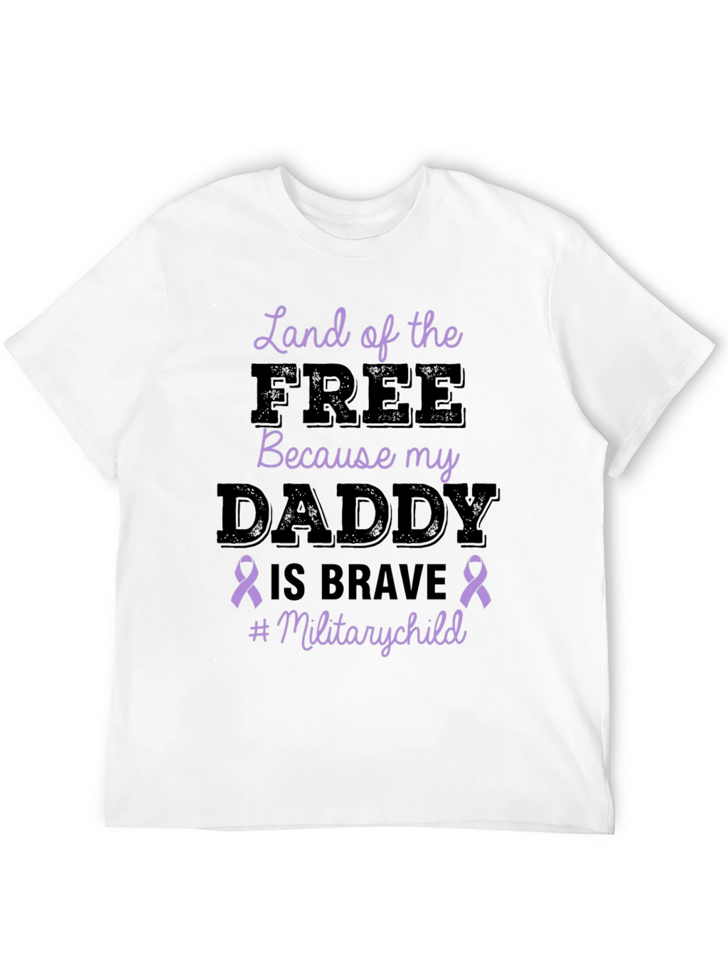 Land of the Free Military Child T-Shirt