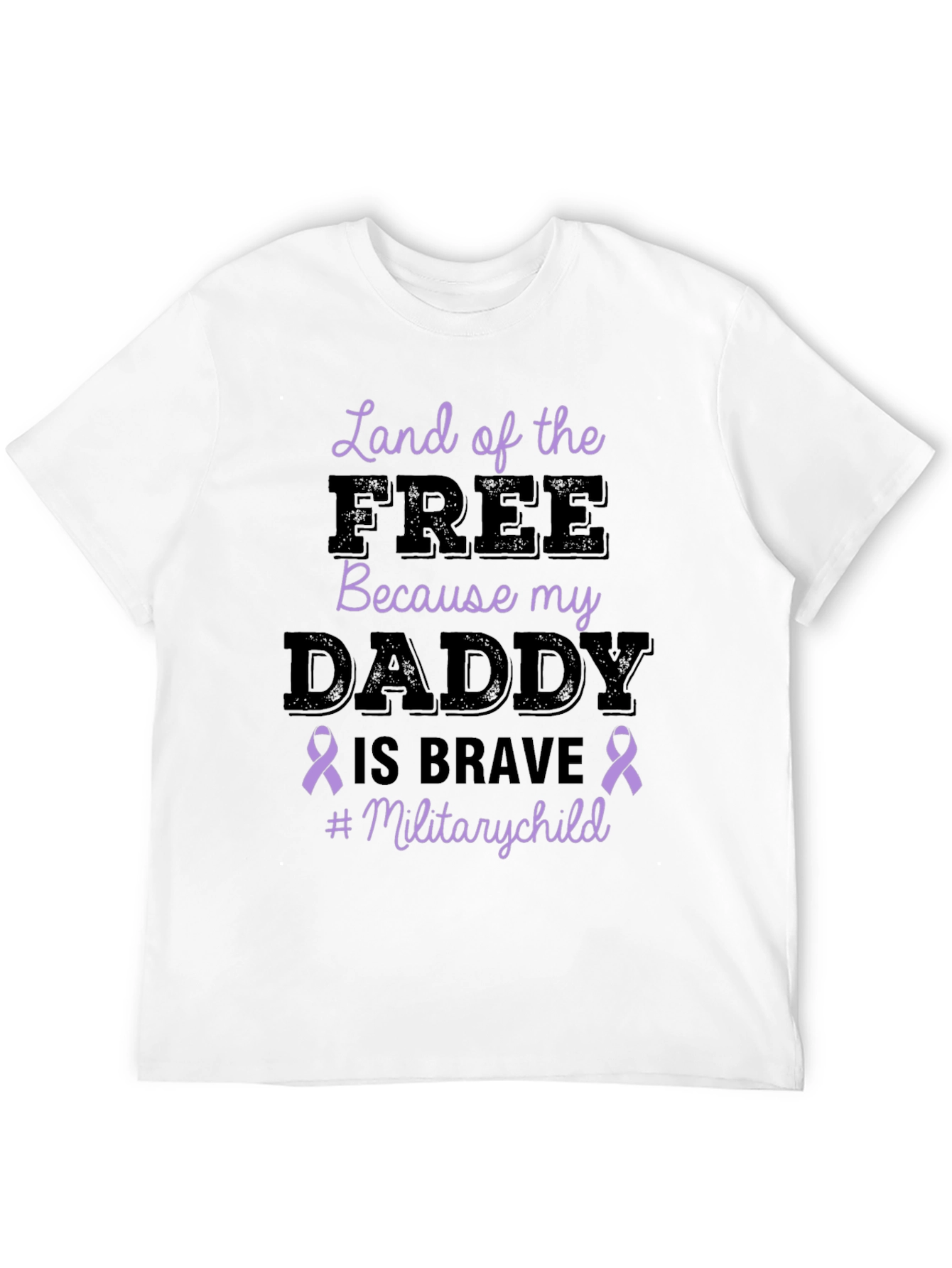 Land of the Free Military Child T-Shirt