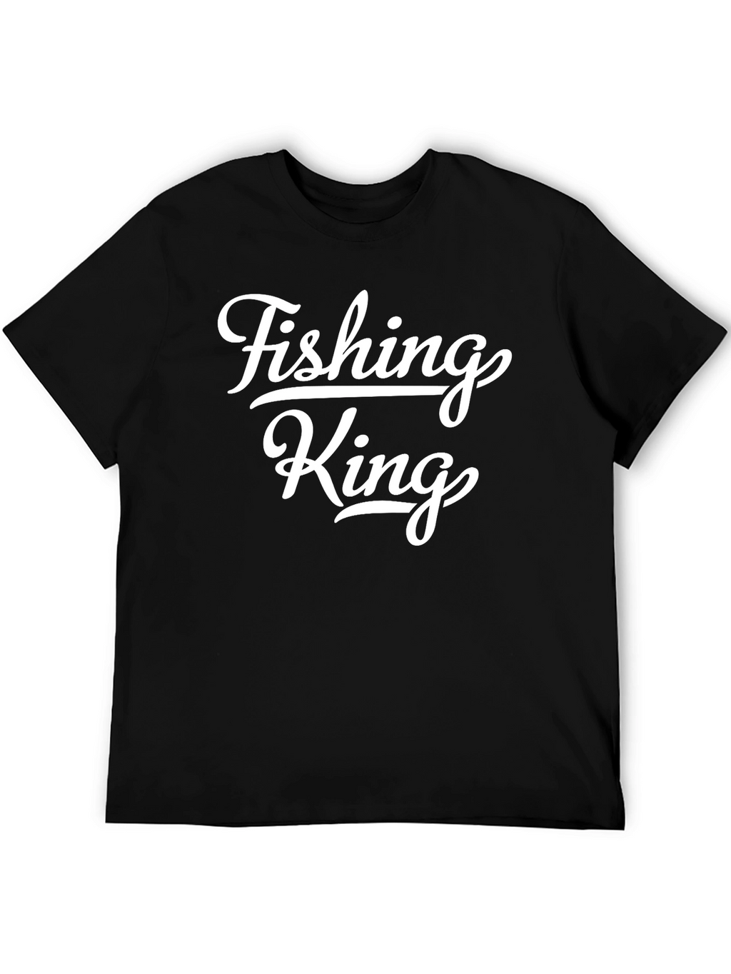 Fishing King Graphic Tee - Stylish Angler Apparel
