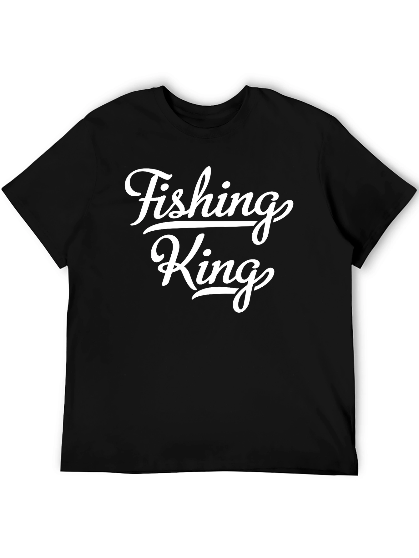Fishing King Graphic Tee - Stylish Angler Apparel