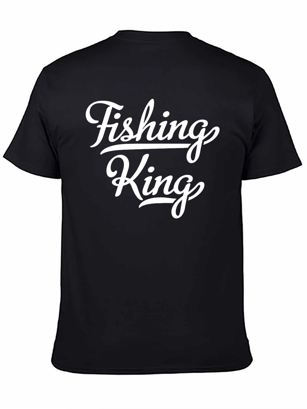 Fishing King Graphic Tee - Stylish Angler Apparel