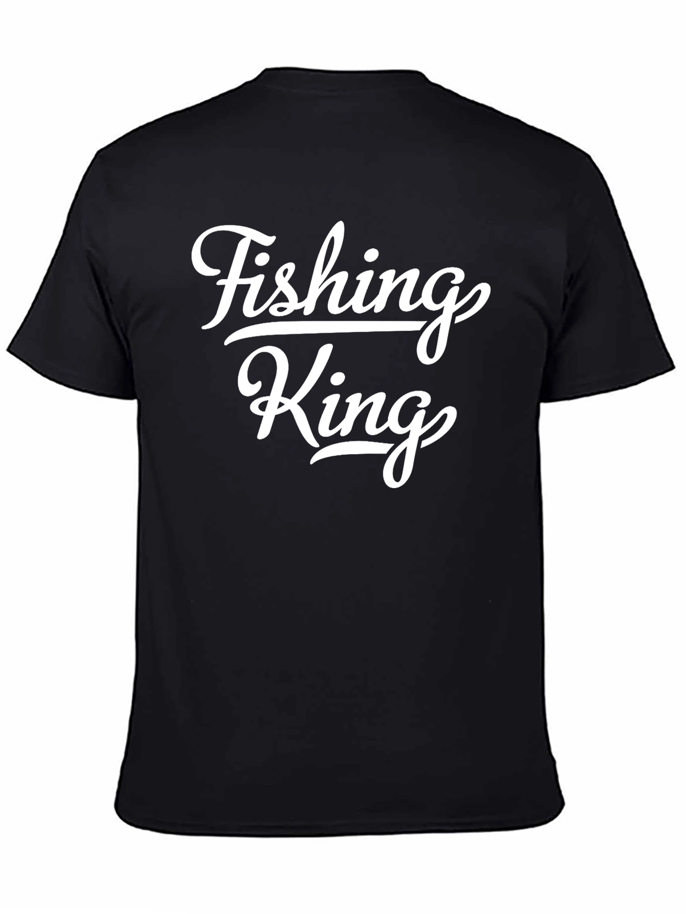 Fishing King Graphic Tee - Stylish Angler Apparel