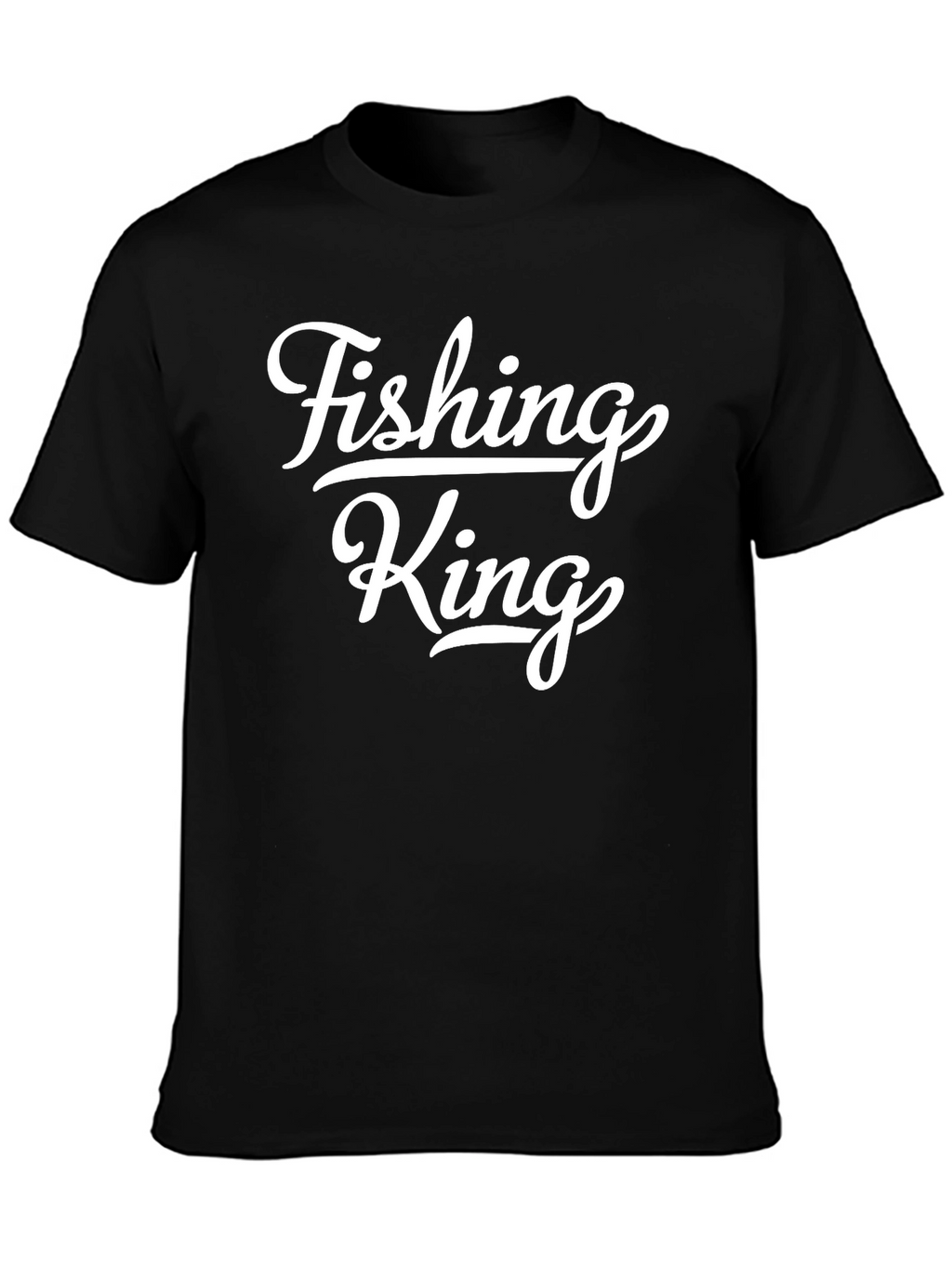 Fishing King Graphic Tee - Stylish Angler Apparel