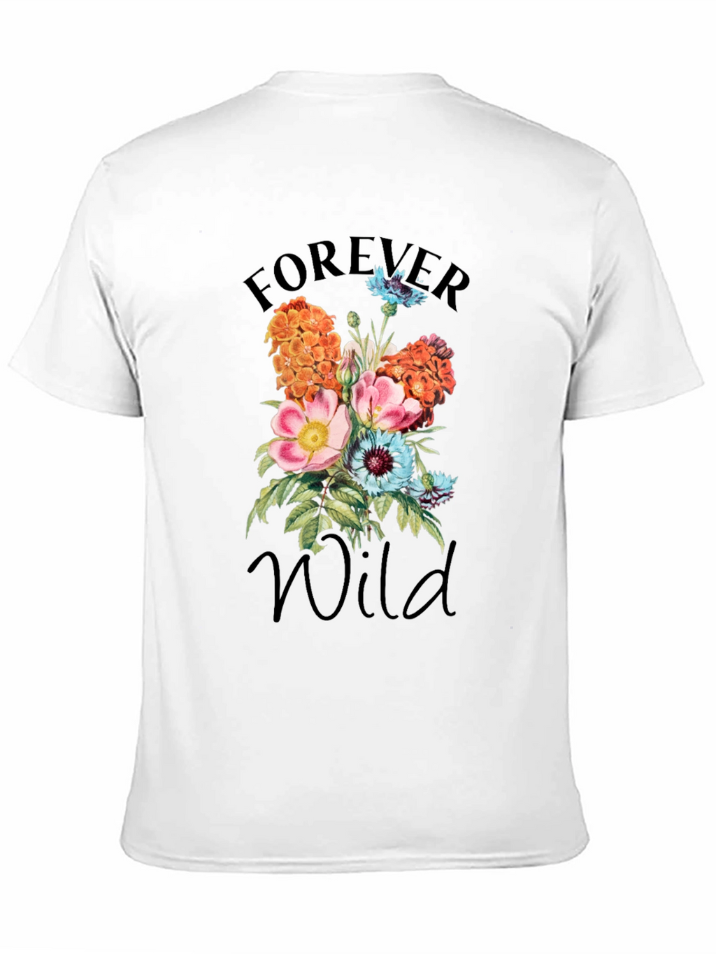 Forever Wild Floral Graphic T-Shirt