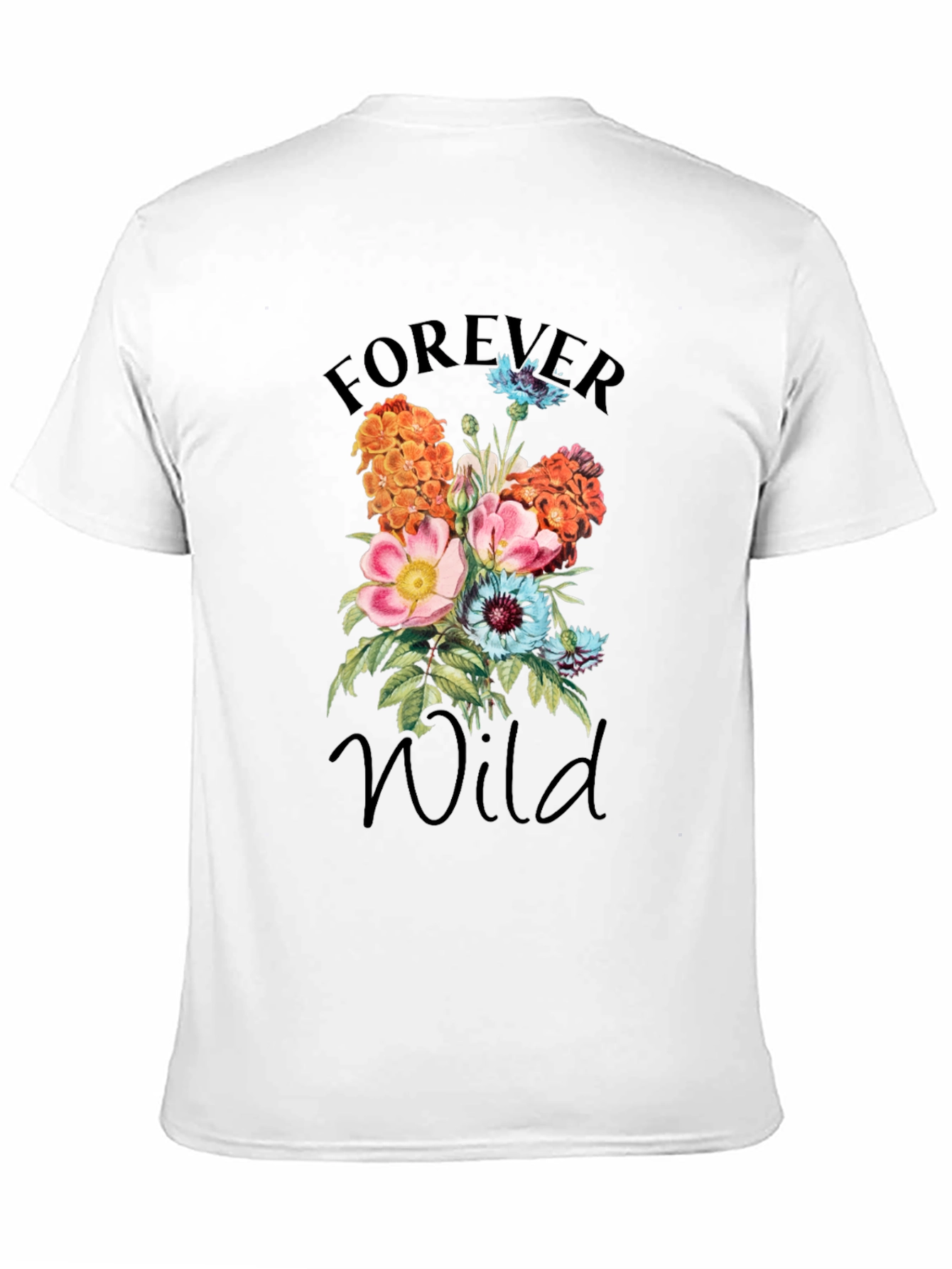 Forever Wild Floral Graphic T-Shirt
