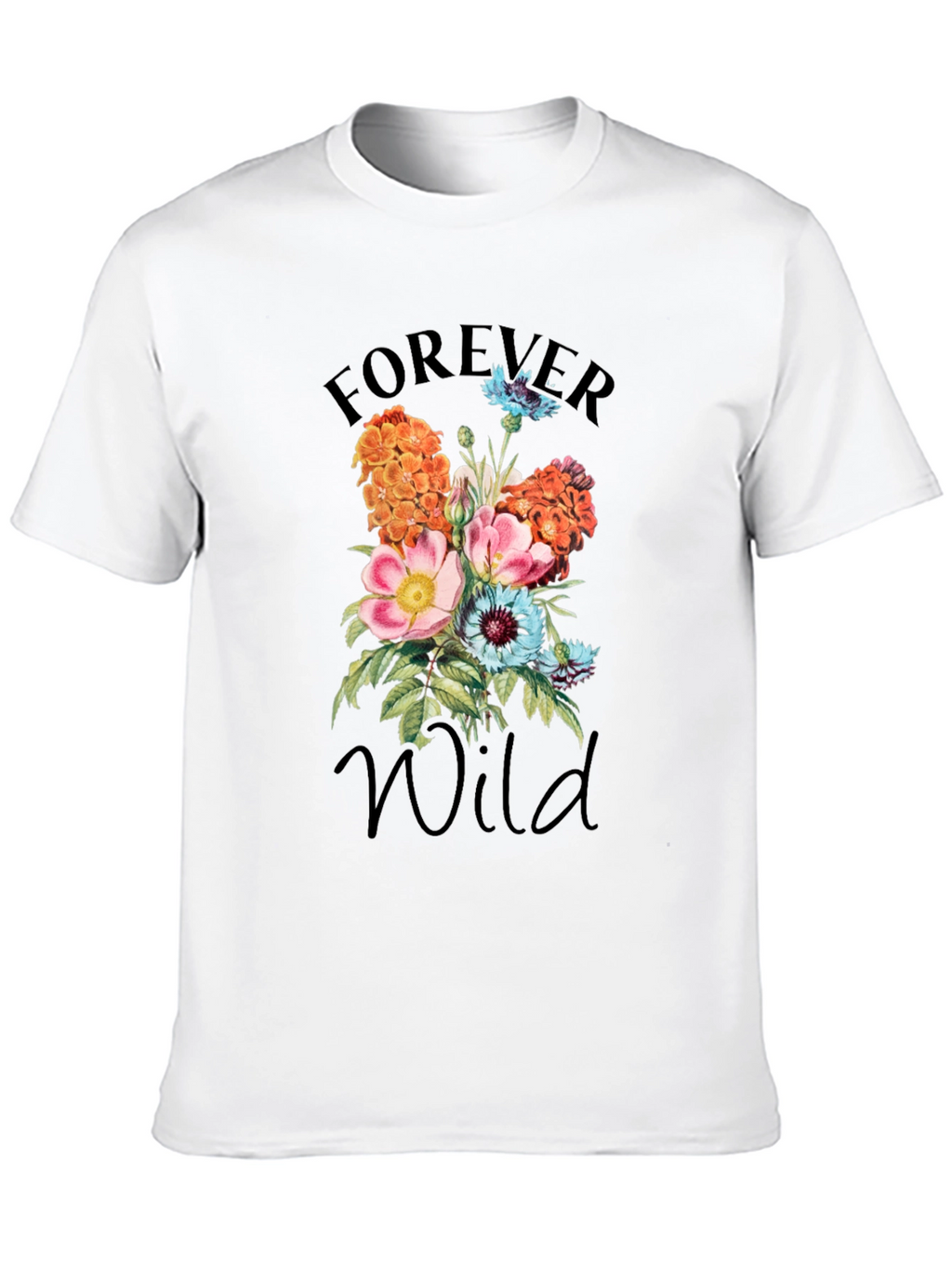Forever Wild Floral Graphic T-Shirt