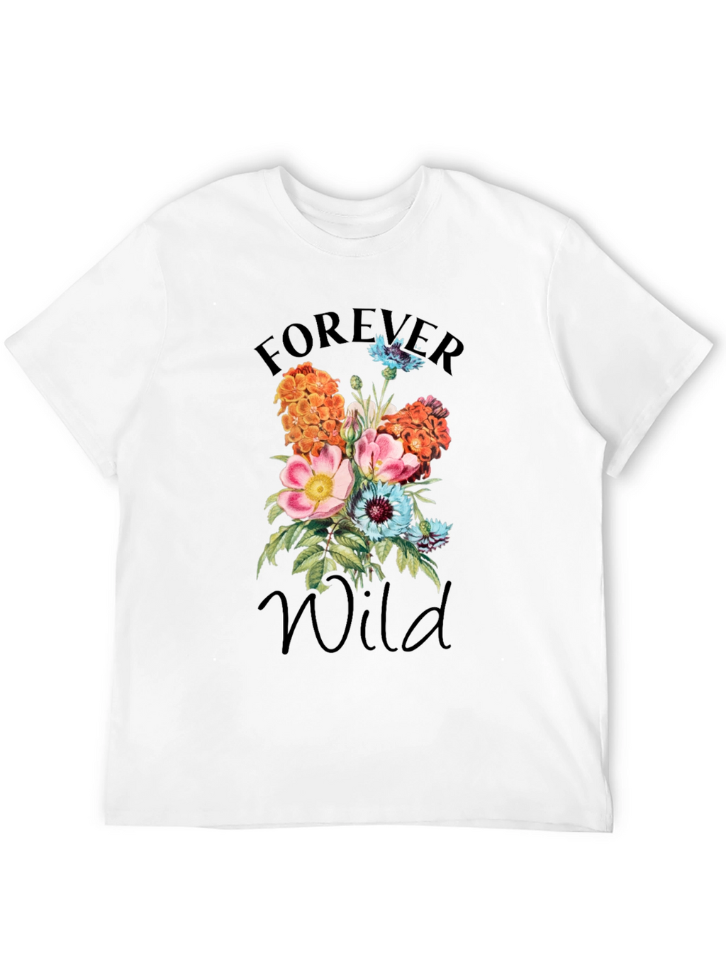 Forever Wild Floral Graphic T-Shirt