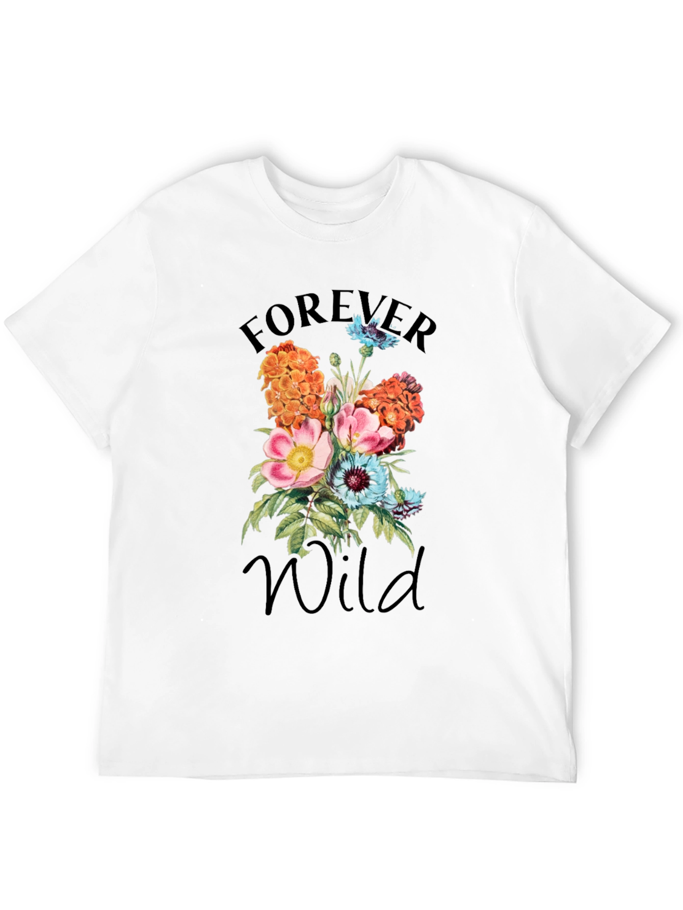 Forever Wild Floral Graphic T-Shirt