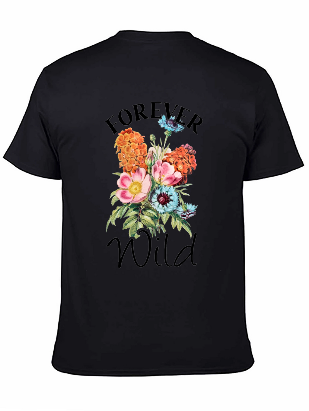 Forever Wild Floral Graphic T-Shirt