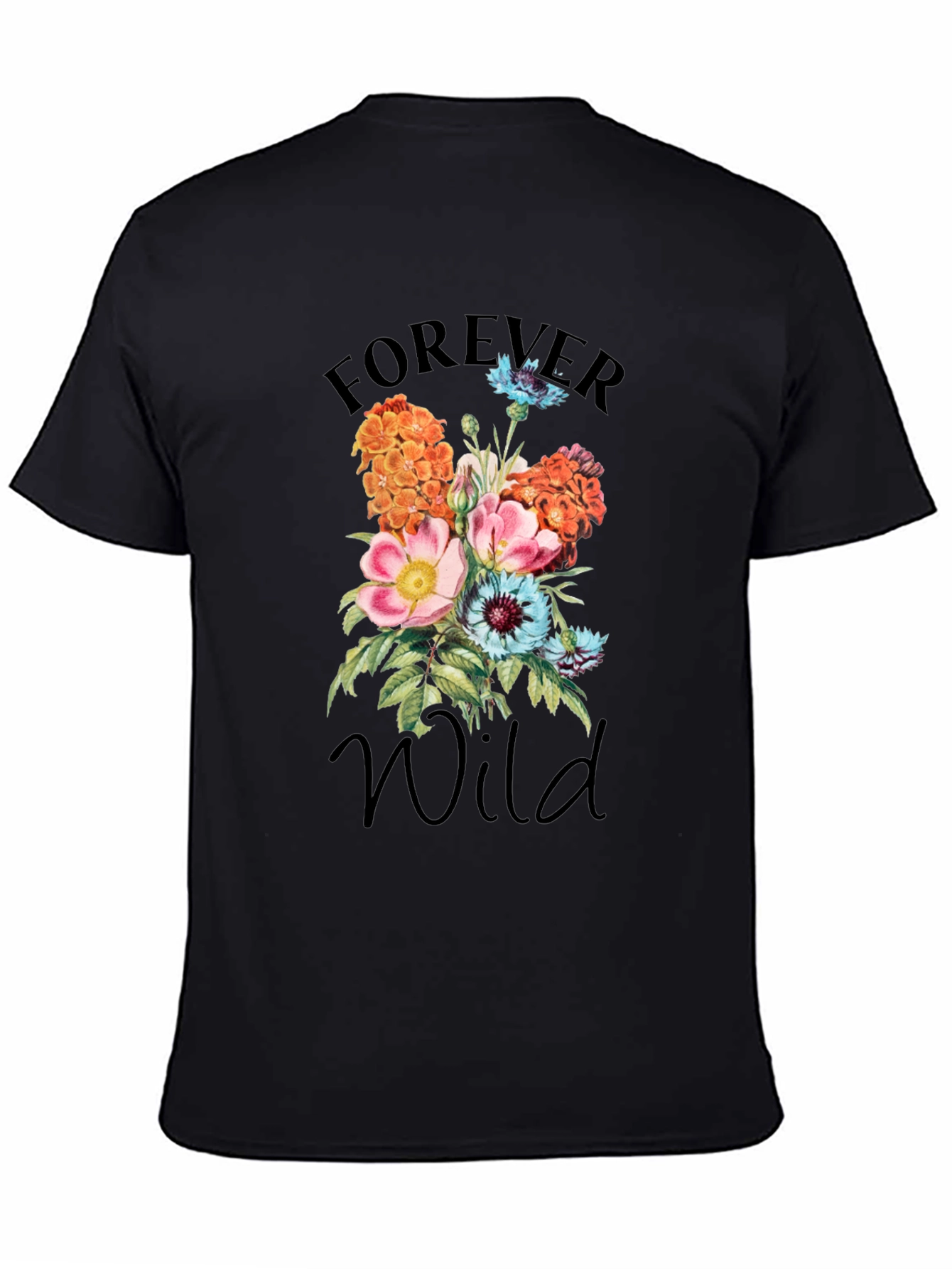 Forever Wild Floral Graphic T-Shirt