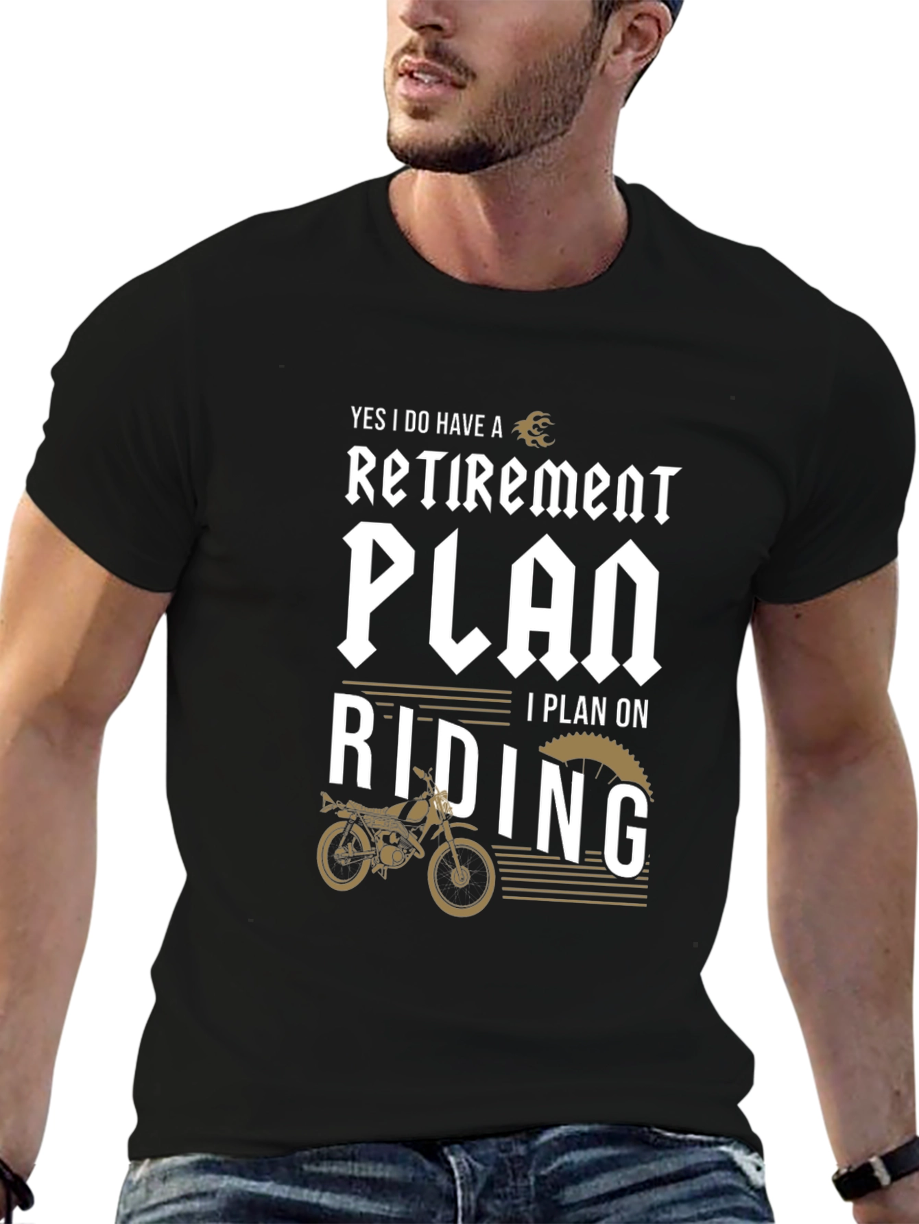 Retirement Plan Riding T-Shirt