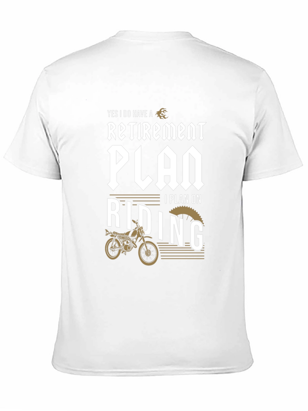 Retirement Plan Riding T-Shirt