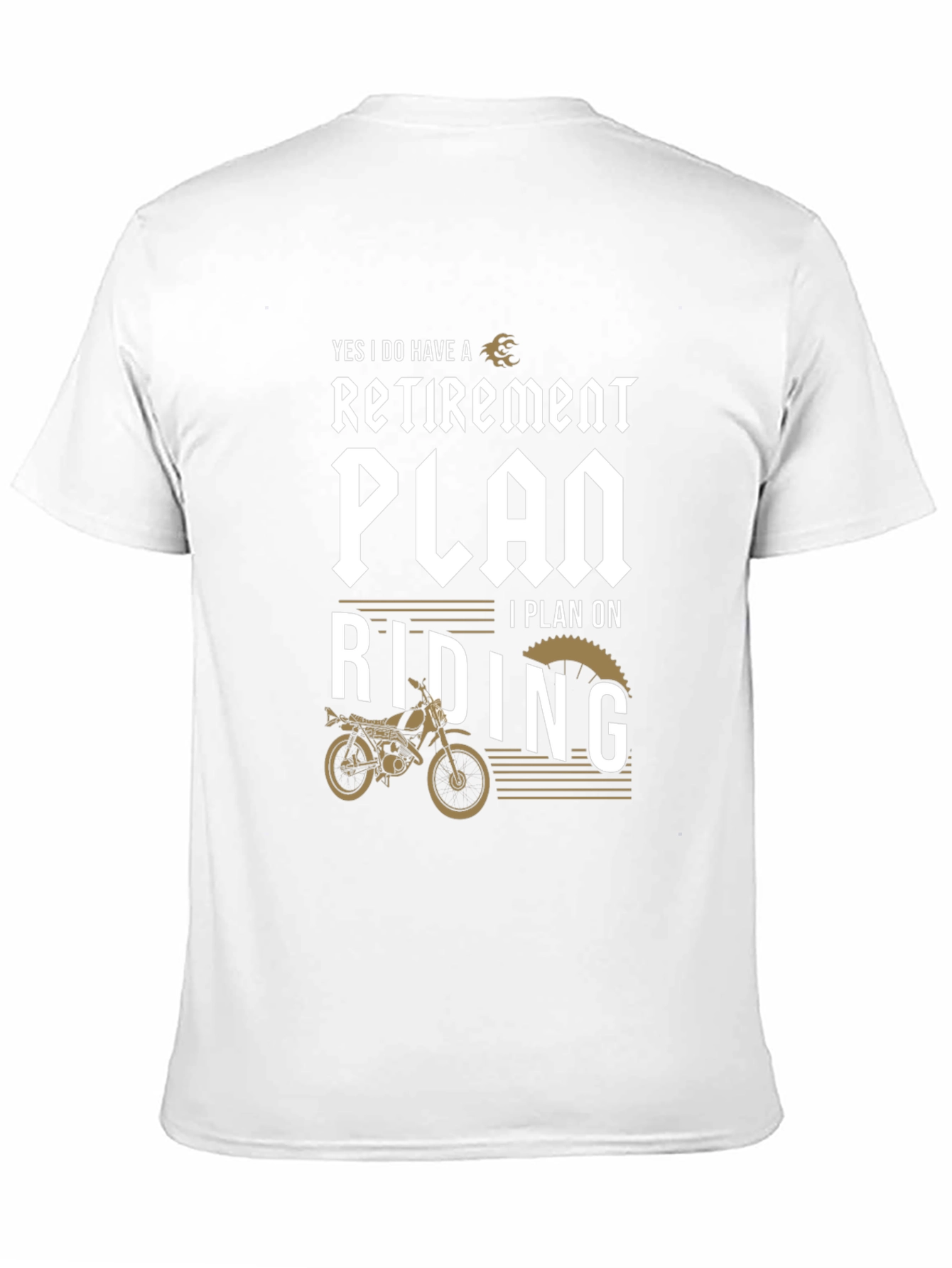 Retirement Plan Riding T-Shirt