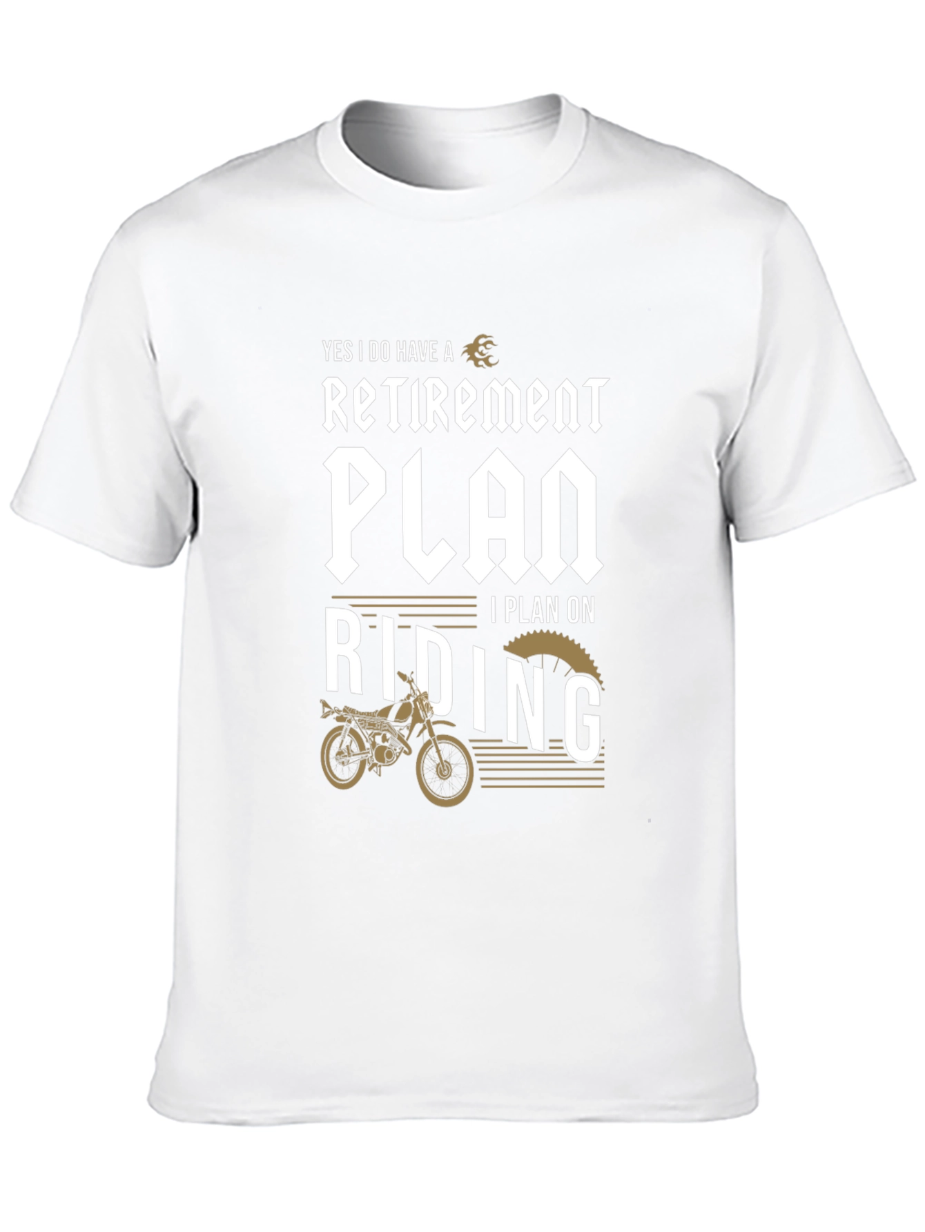 Retirement Plan Riding T-Shirt