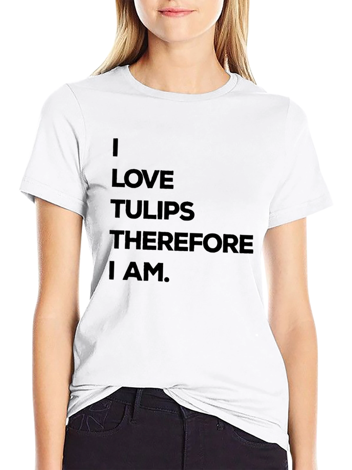 I Love Tulips T-Shirt - Funny Flower Lover Tee