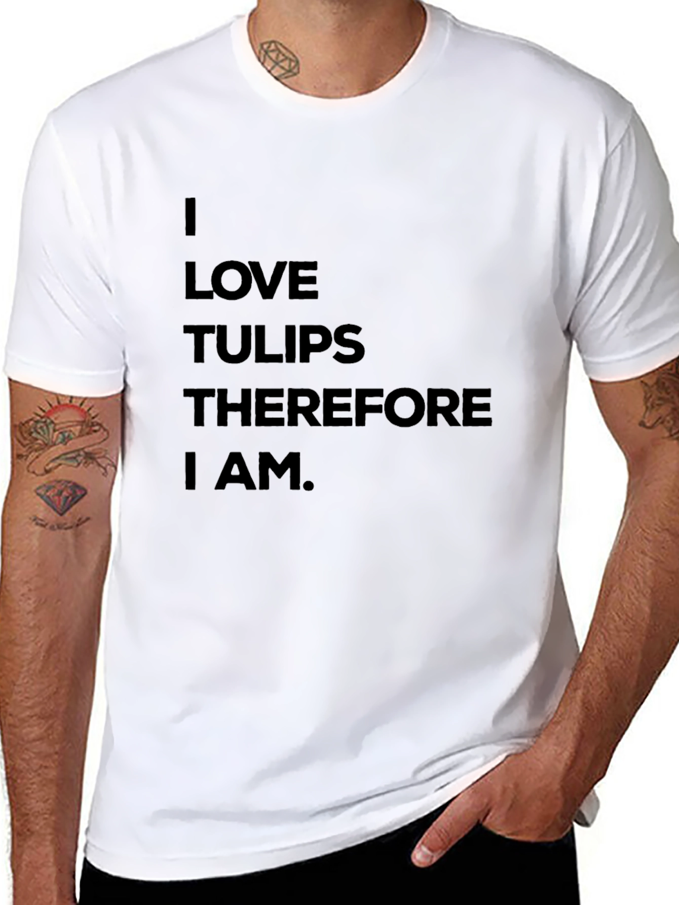 I Love Tulips T-Shirt - Funny Flower Lover Tee