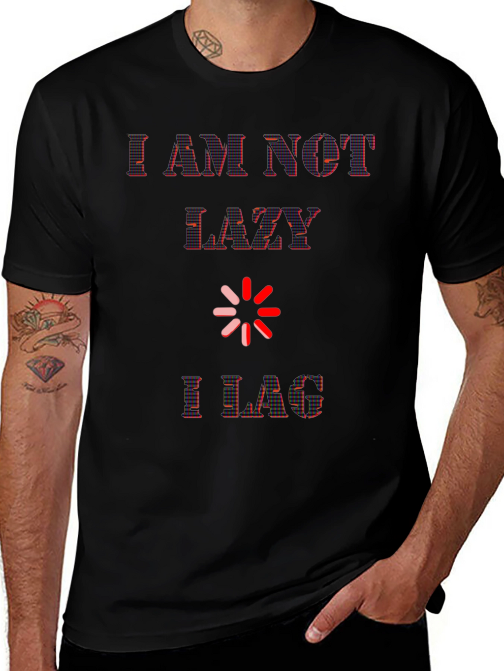 Im Not Lazy I Lag - Gamer T-Shirt