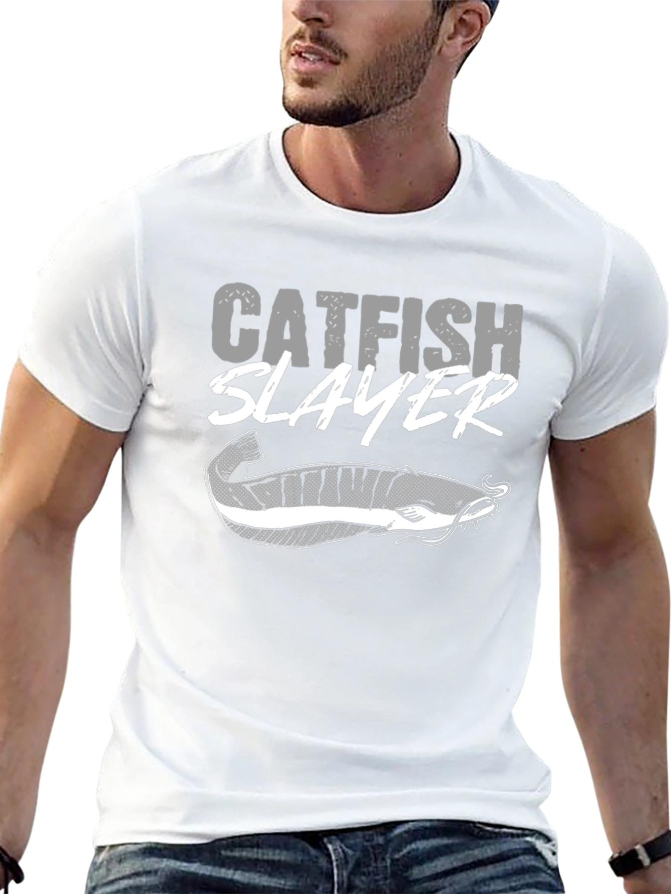 Catfish Slayer Graphic Tee