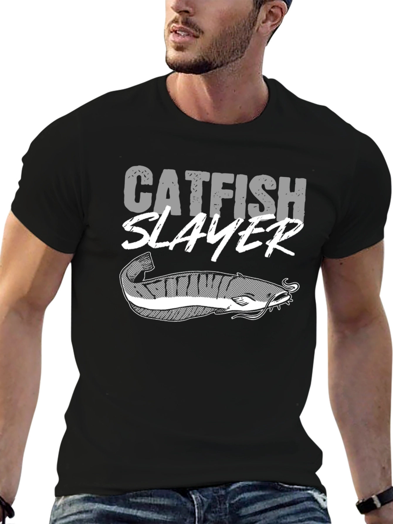 Catfish Slayer Graphic Tee
