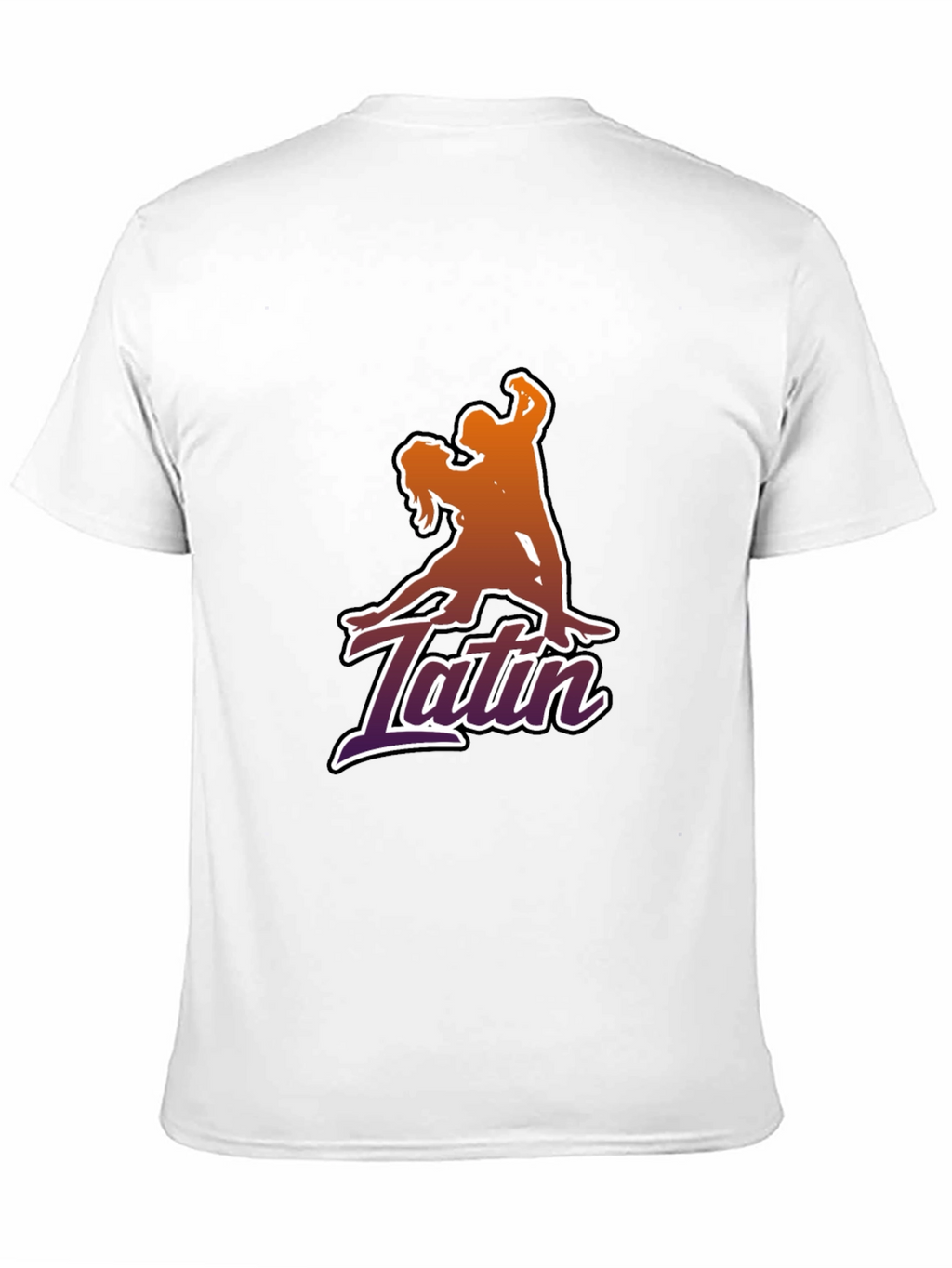Latin Dance Silhouette Graphic T-Shirt