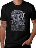 Aztec God Serpent Graphic Tee