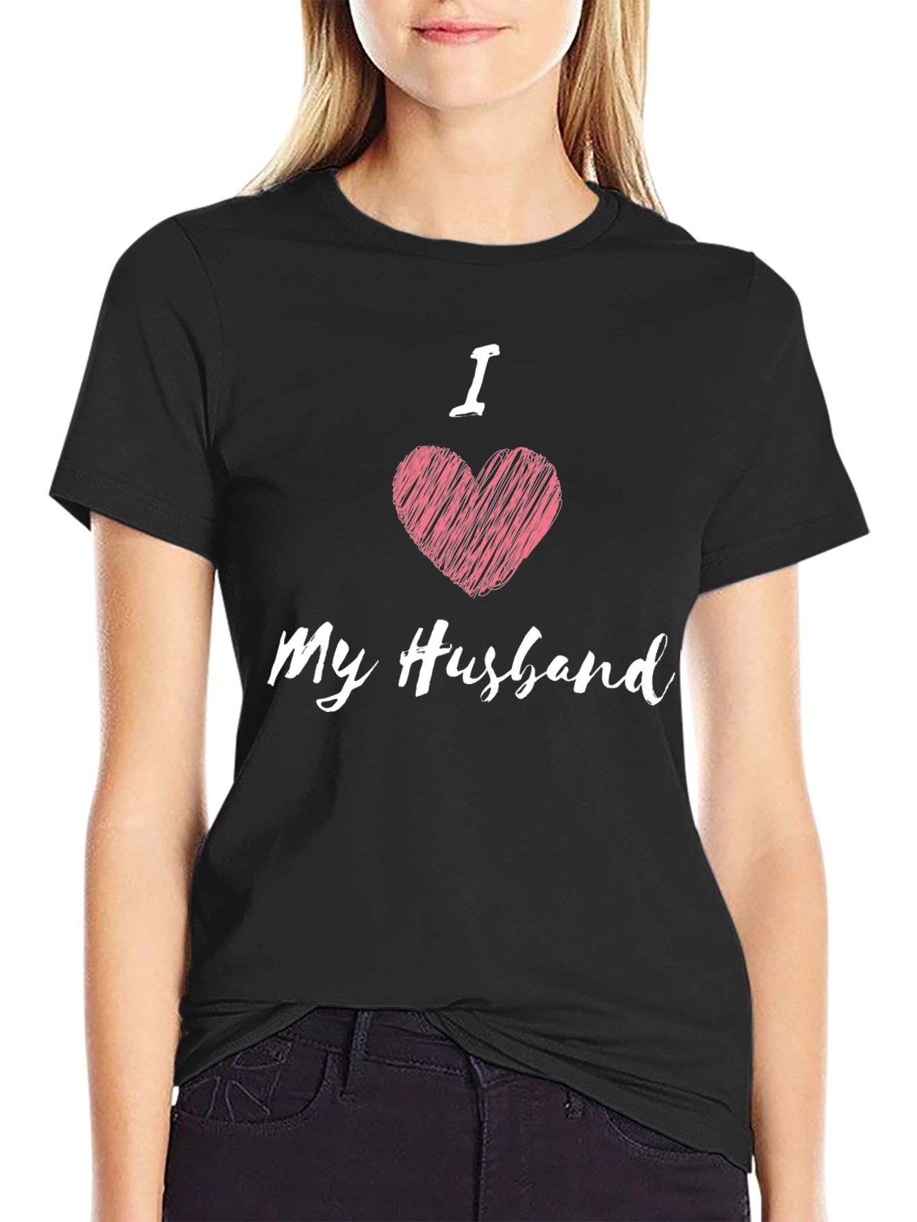 I Heart My Husband T-Shirt - Fun Stylish Comfortable