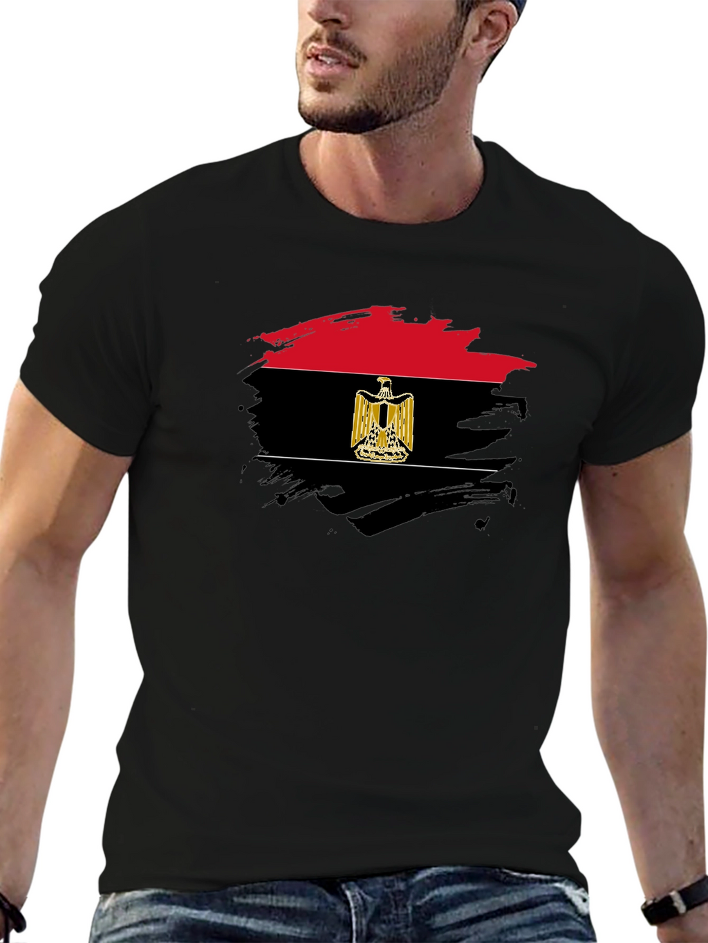 Egypt Flag T-Shirt - National Pride Tee