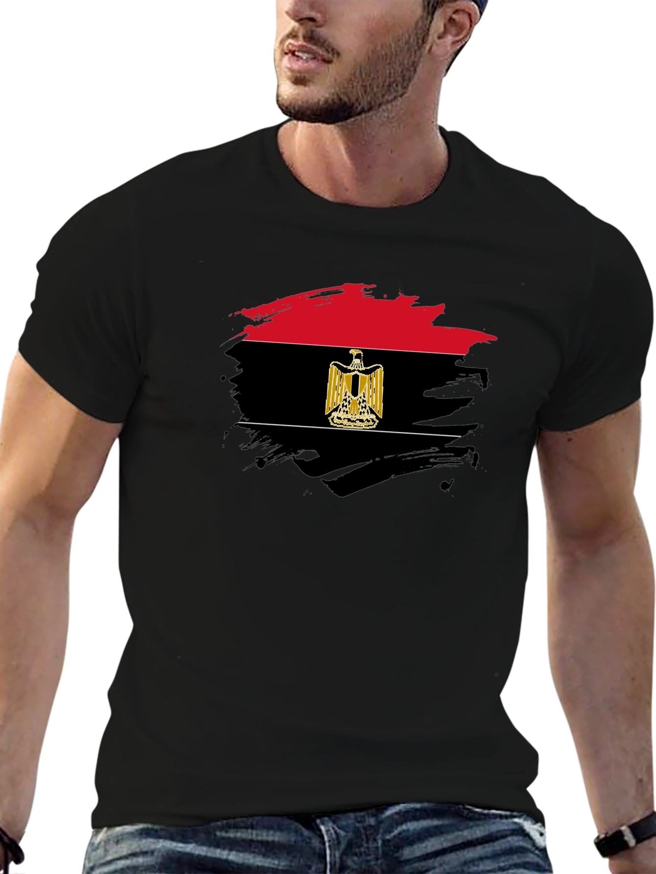 Egypt Flag T-Shirt - National Pride Tee