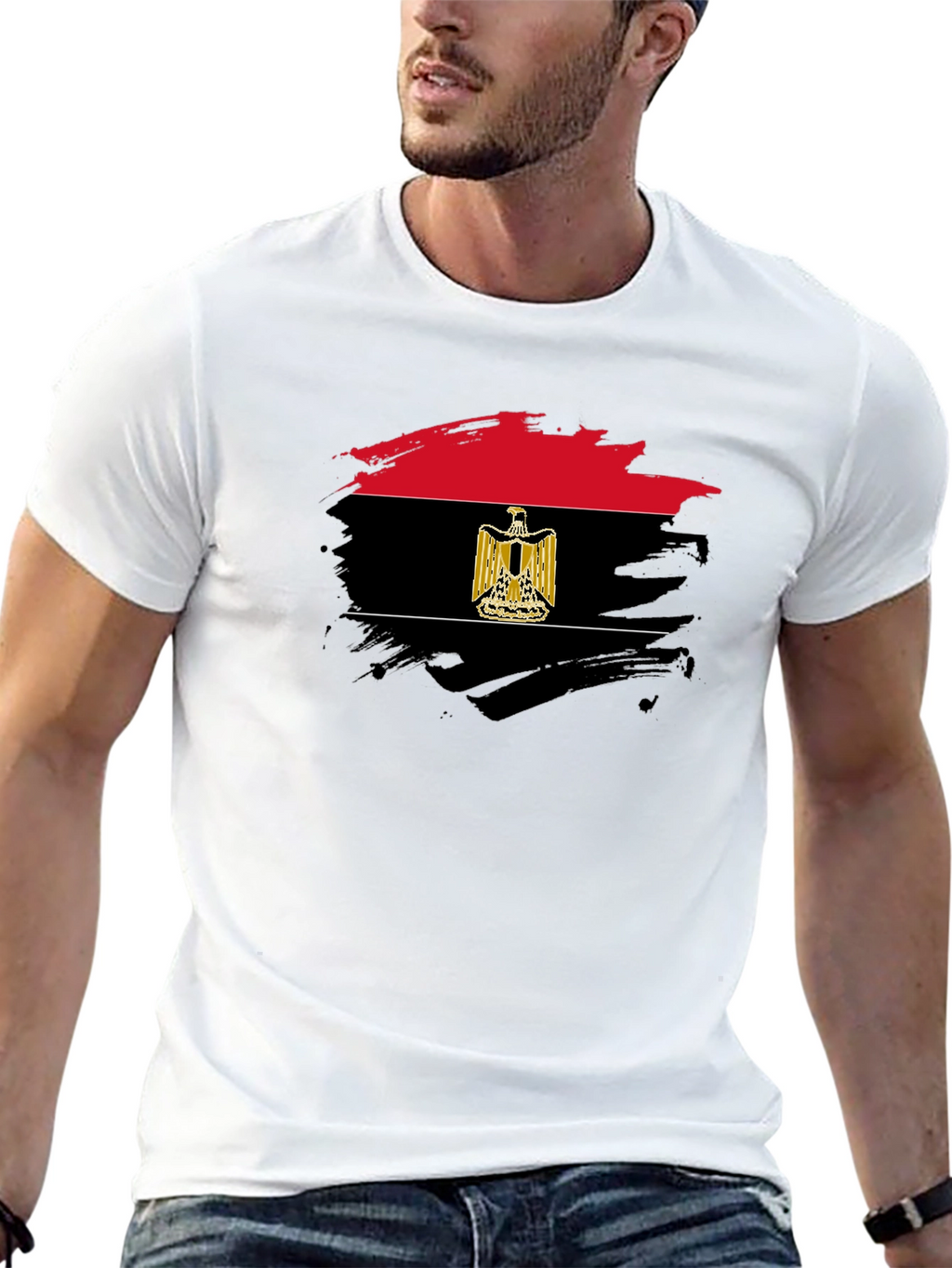 Egypt Flag T-Shirt - National Pride Tee