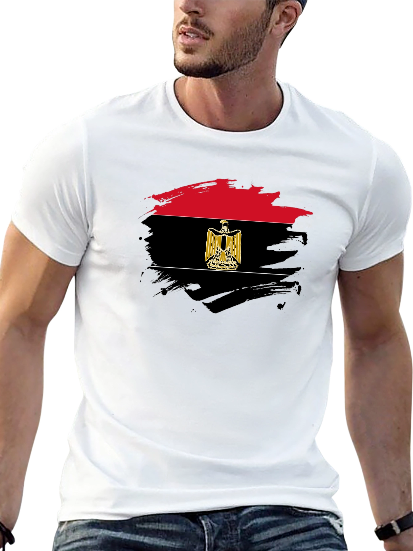 Egypt Flag T-Shirt - National Pride Tee