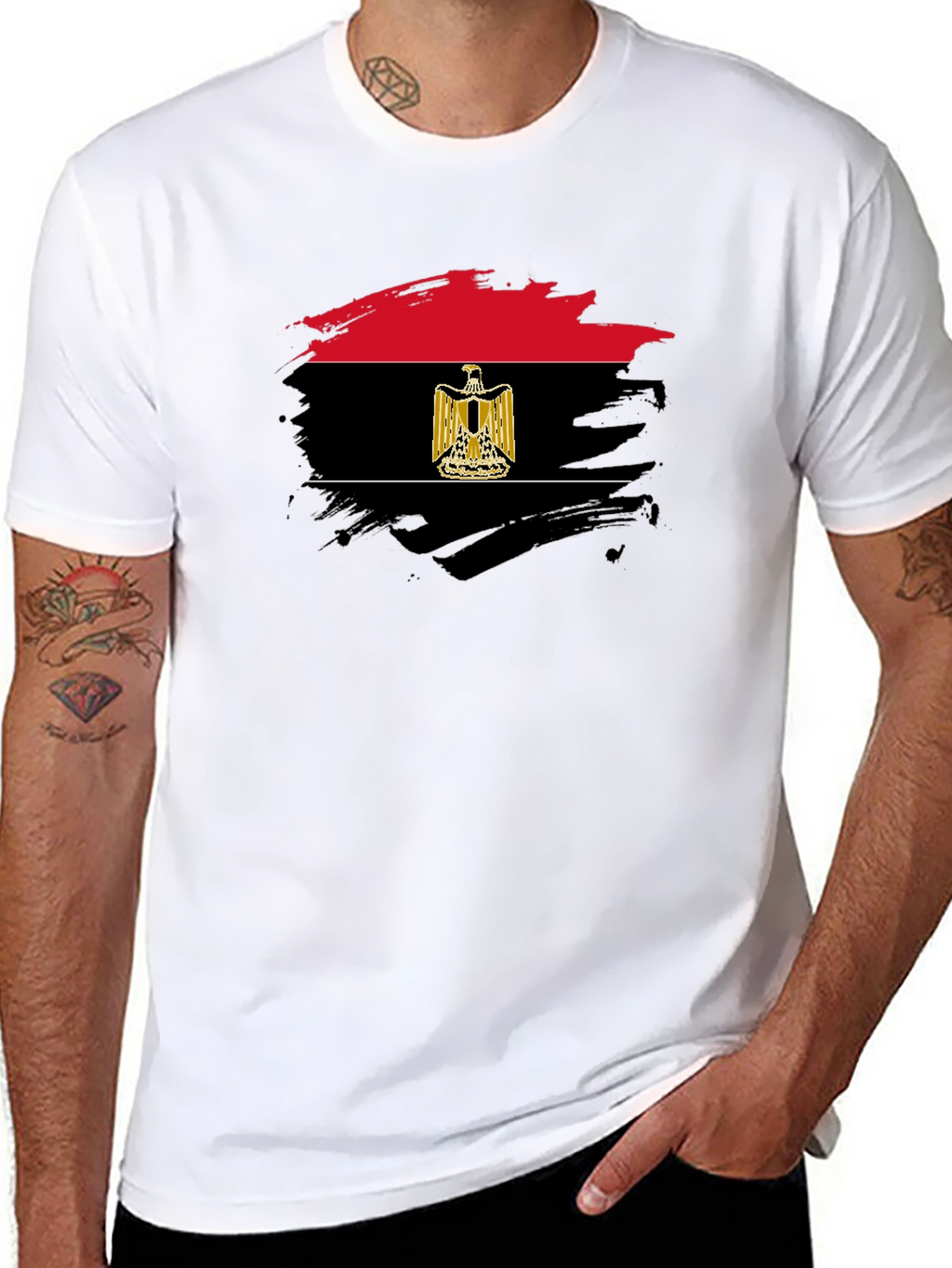 Egypt Flag T-Shirt - National Pride Tee