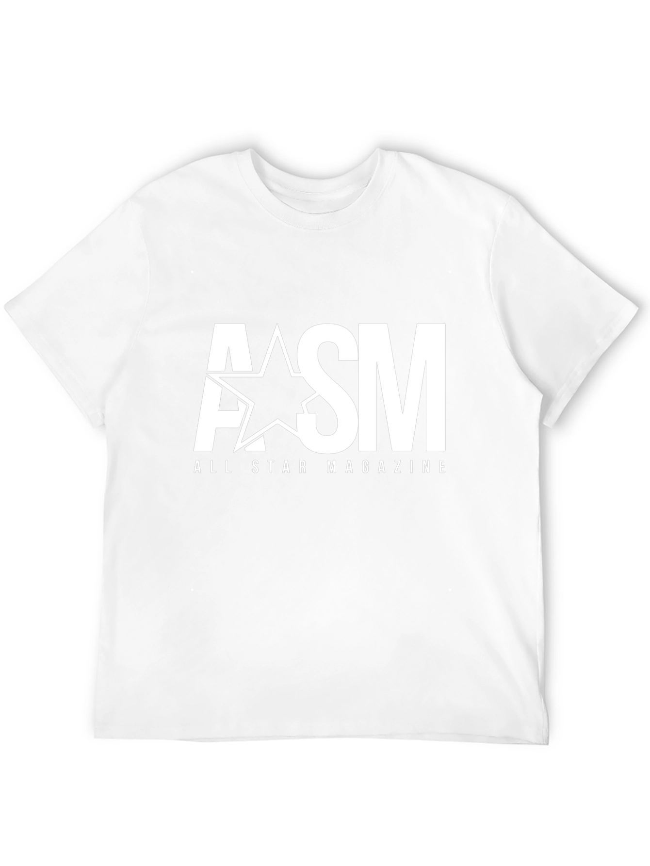 ASM All Star Magazine Black Graphic T-Shirt