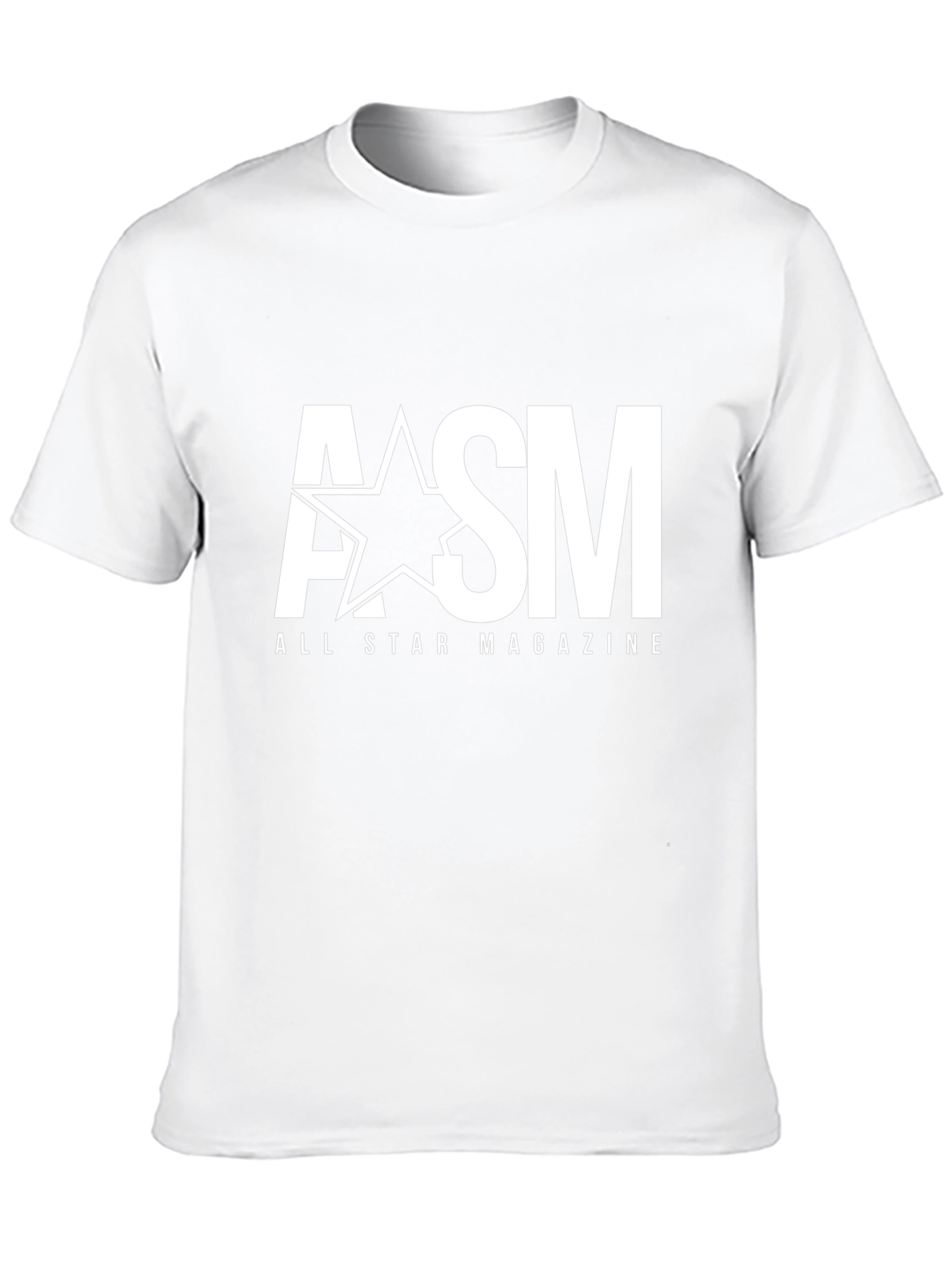 ASM All Star Magazine Black Graphic T-Shirt