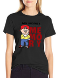My Worst Enemy Is My Memory T-Shirt