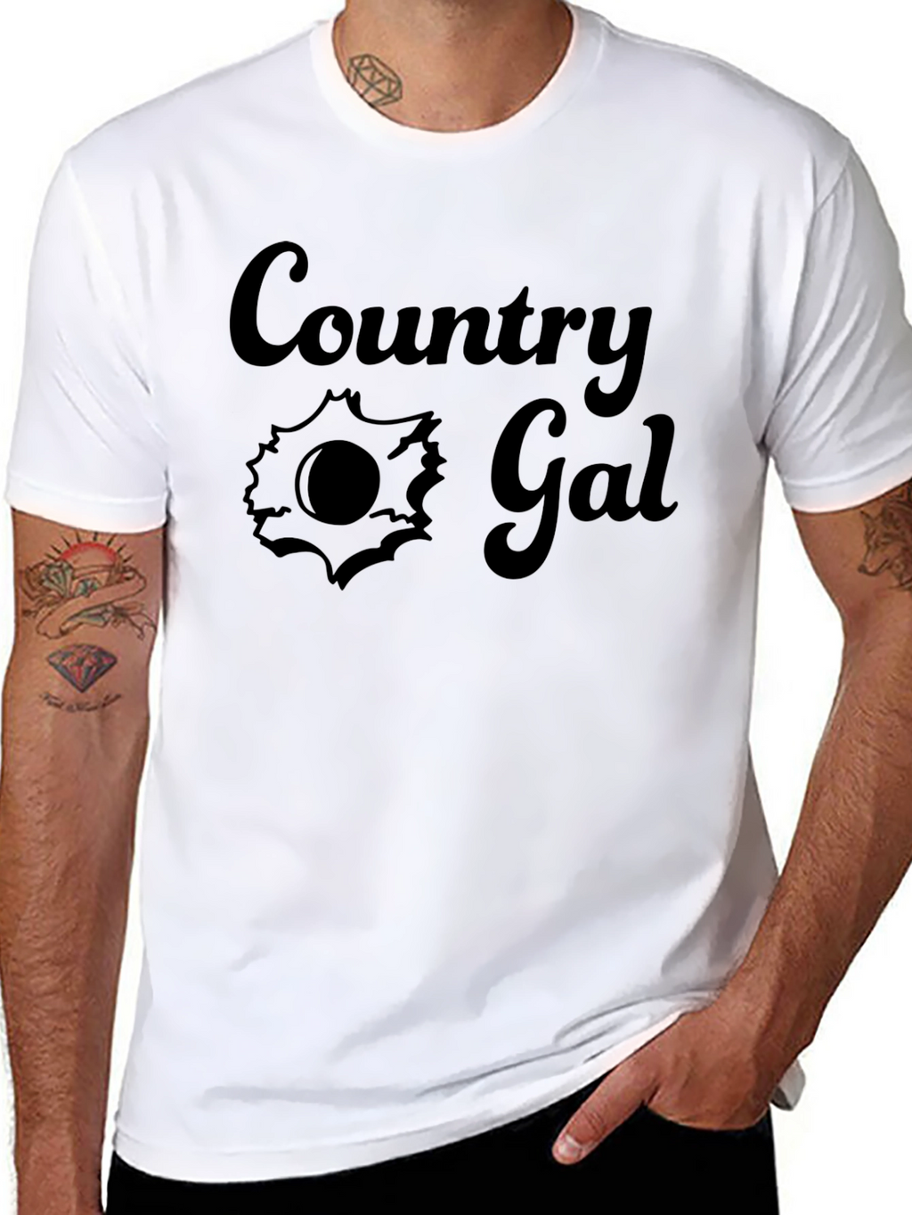 Country Gal T-Shirt - Black