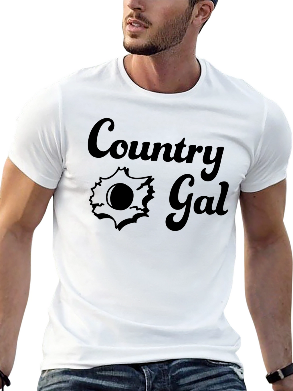 Country Gal T-Shirt - Black