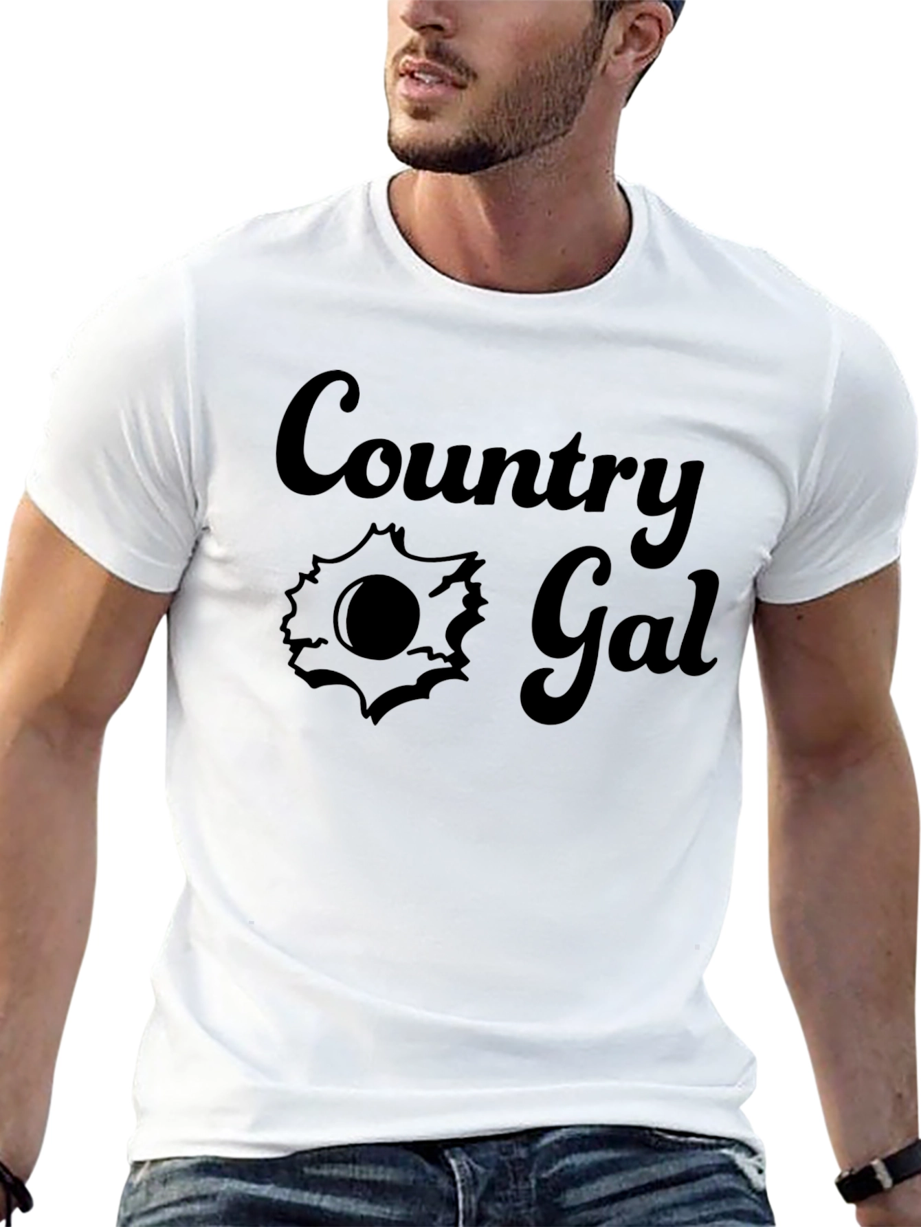 Country Gal T-Shirt - Black